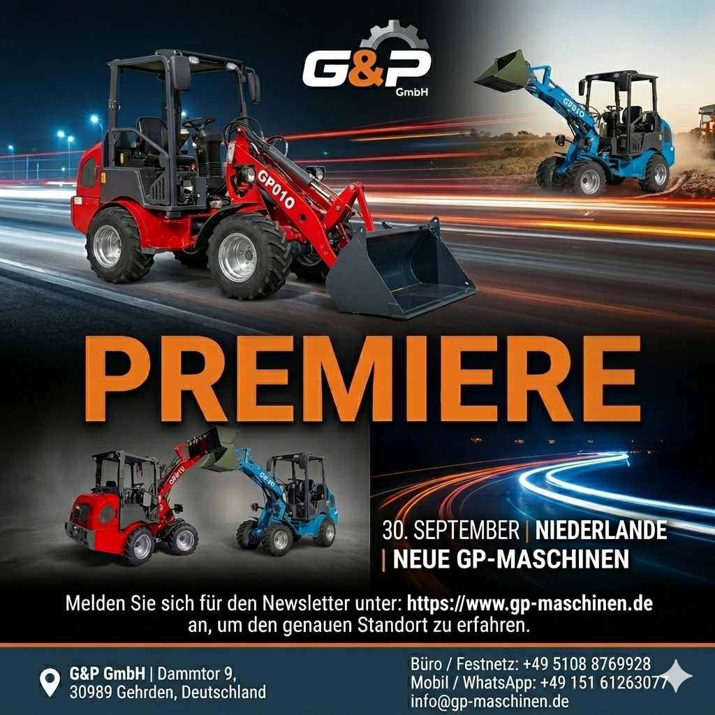 GP01O Premiere · 30. September 2026 · Niederlande · G&P GmbH