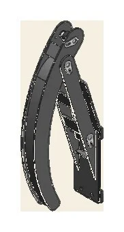 Palettengabel mit Niederhalter PGN-01